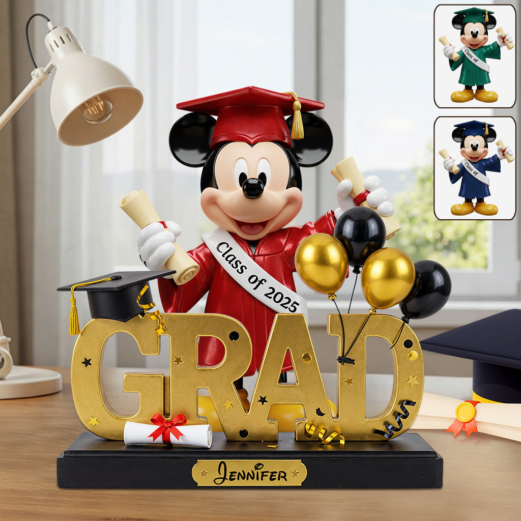 Class Of 2025 - Personalized Mouse Custom Shaped Acrylic Plaque