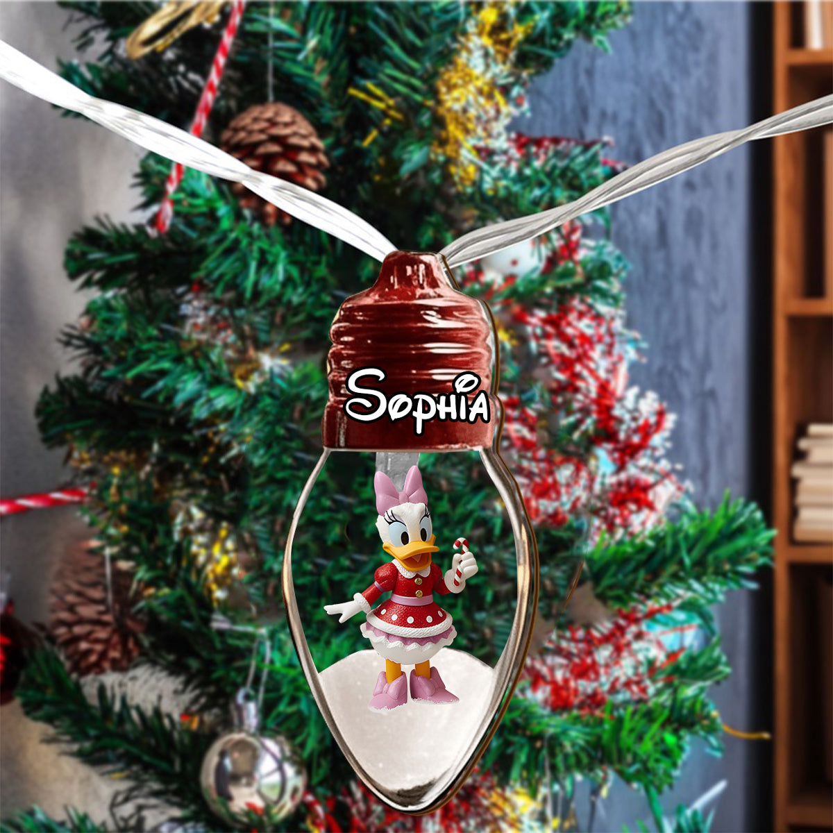 Magical Christmas 2025 - Personalized Mouse String Lights
