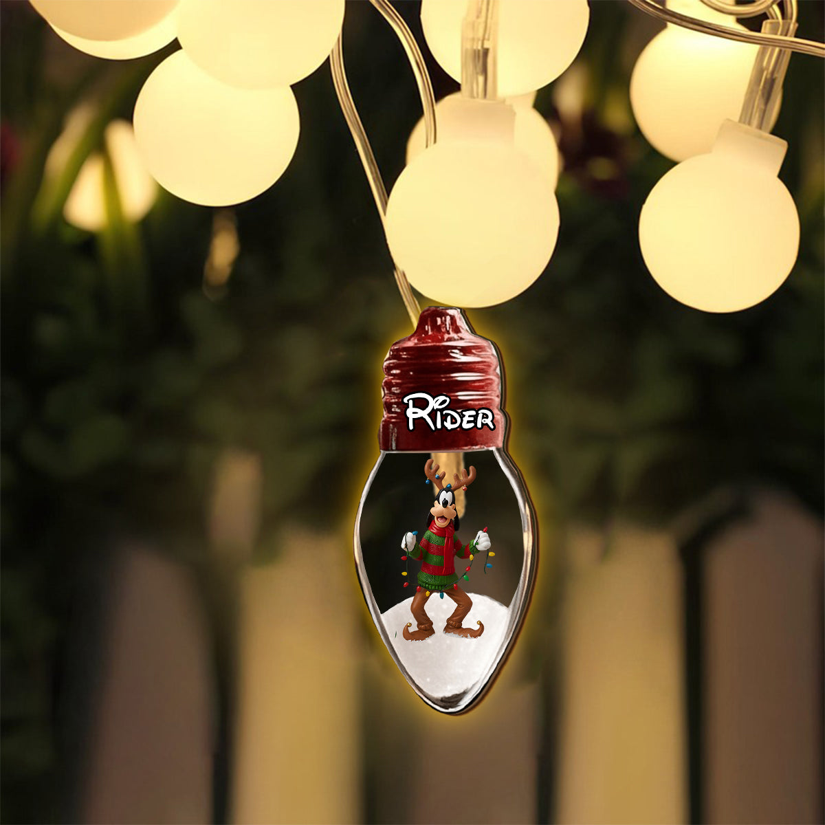 Magical Christmas 2025 - Personalized Mouse String Lights