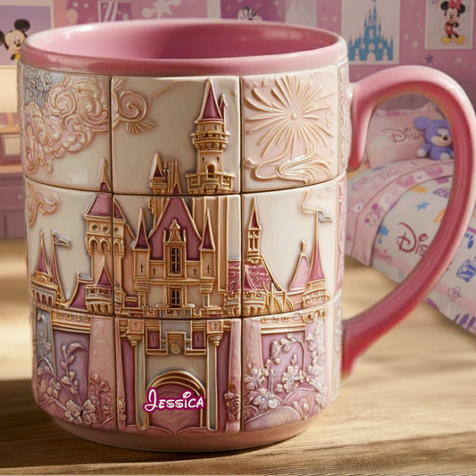 Magical Castle - Personalized Mouse Accent Mug