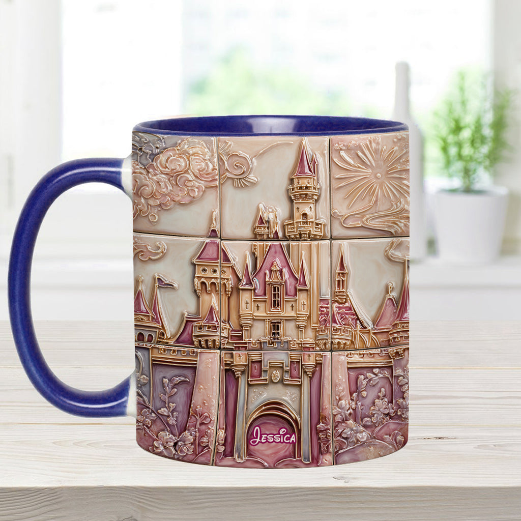 Magical Castle - Personalized Mouse Accent Mug
