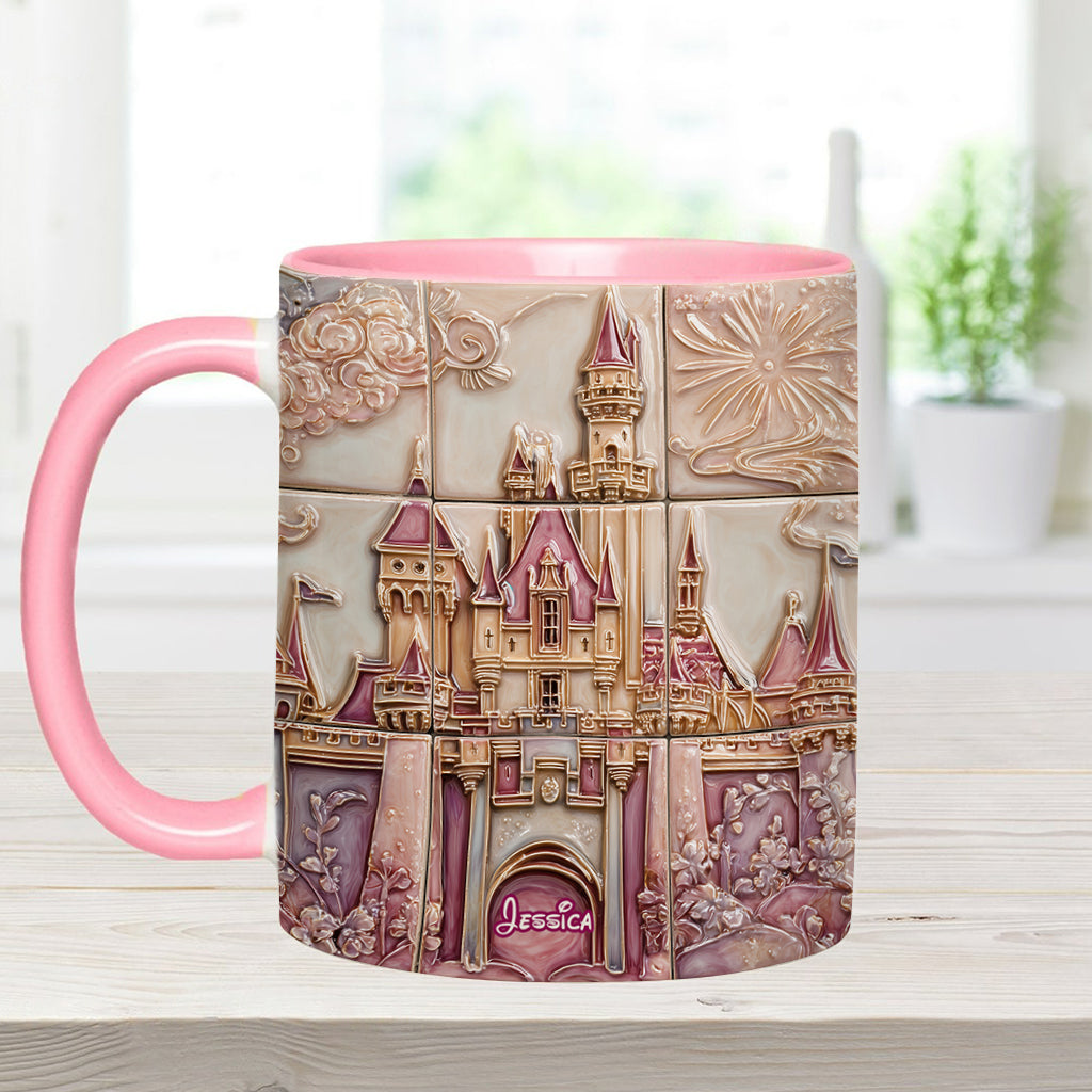 Magical Castle - Personalized Mouse Accent Mug