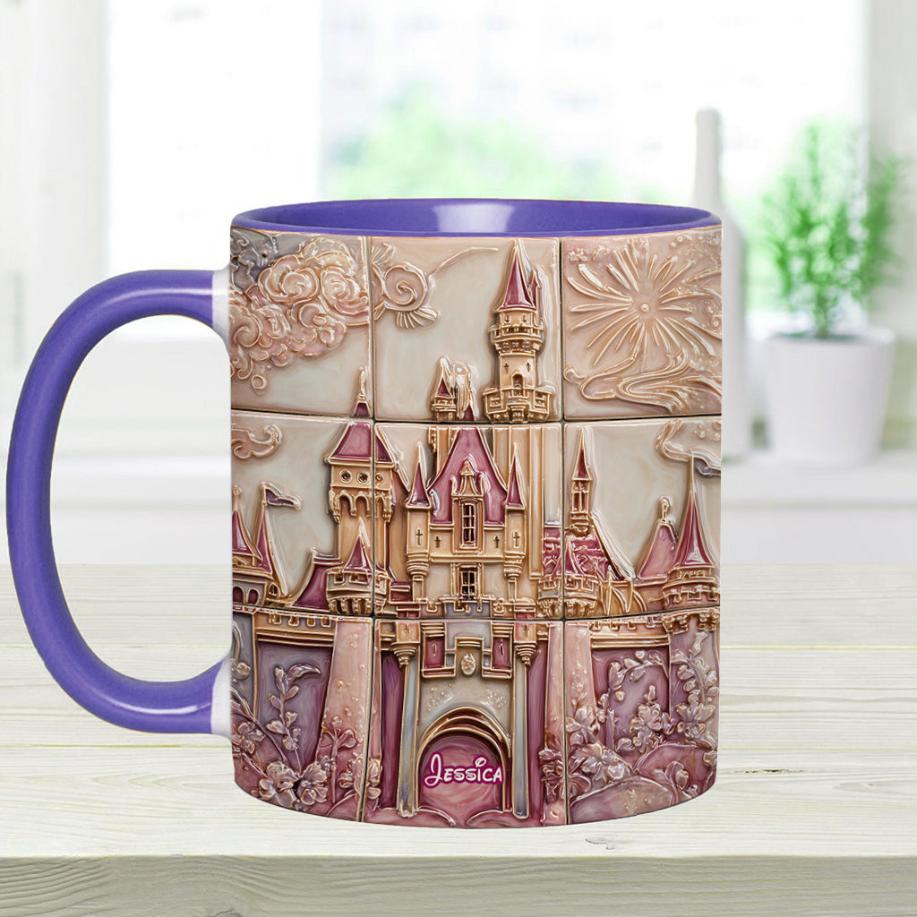 Magical Castle - Personalized Mouse Accent Mug
