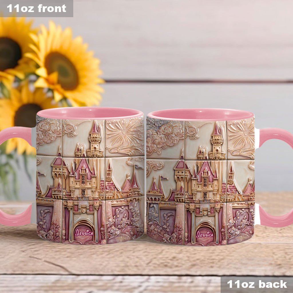 Magical Castle - Personalized Mouse Accent Mug