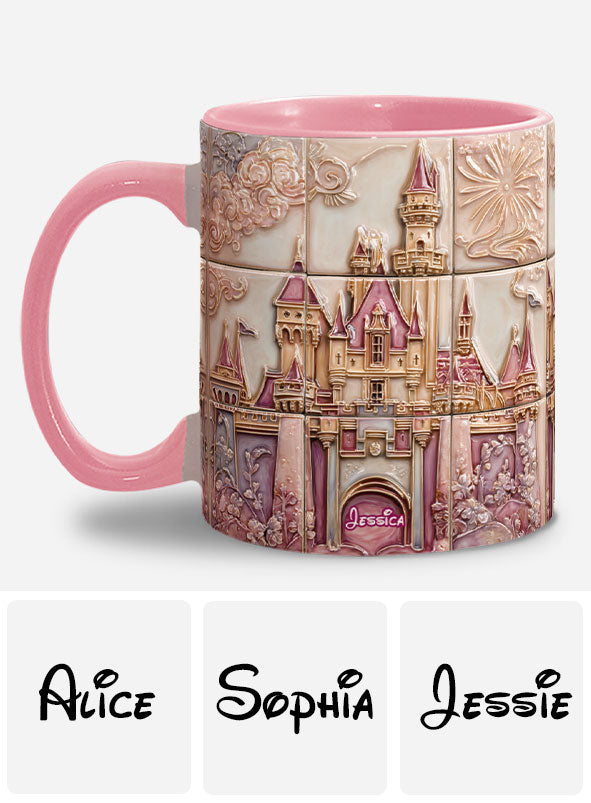 Magical Castle - Personalized Mouse Accent Mug