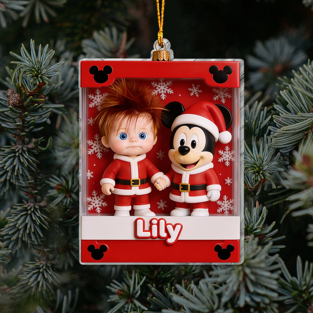 Christmas Gift for Kids - Personalized Kid Ornament