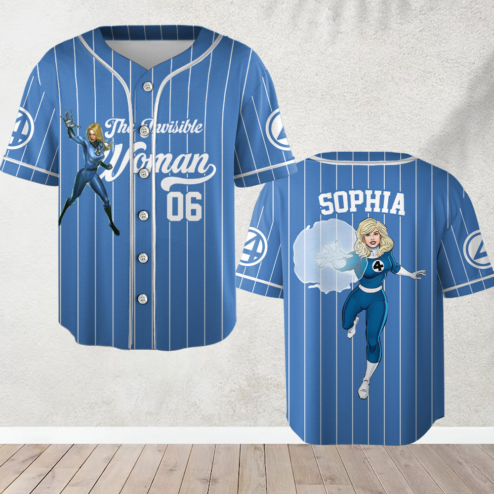 The Fantastic - Personalized Marvelous Universe Baseball Jersey