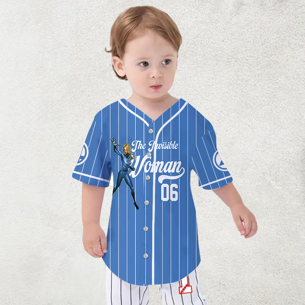 The Fantastic - Personalized Marvelous Universe Baseball Jersey