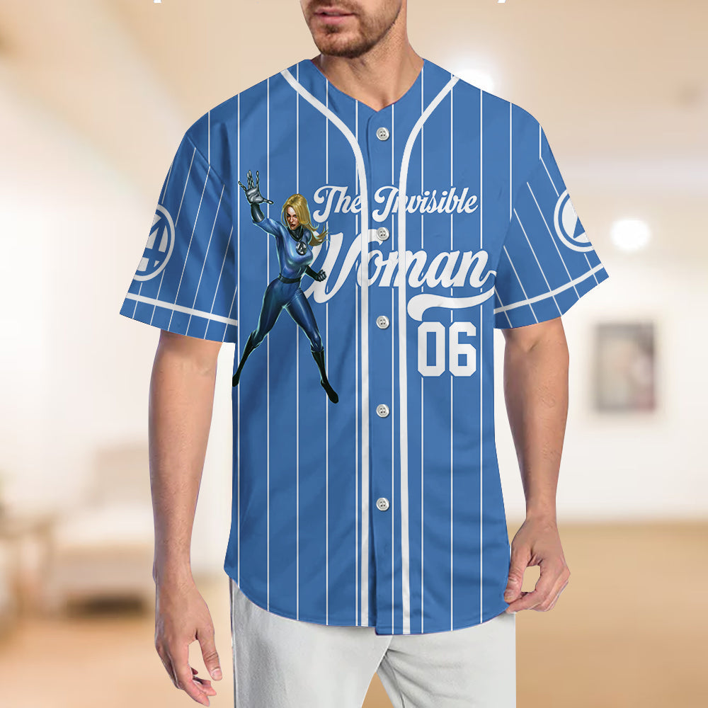 The Fantastic - Personalized Marvelous Universe Baseball Jersey