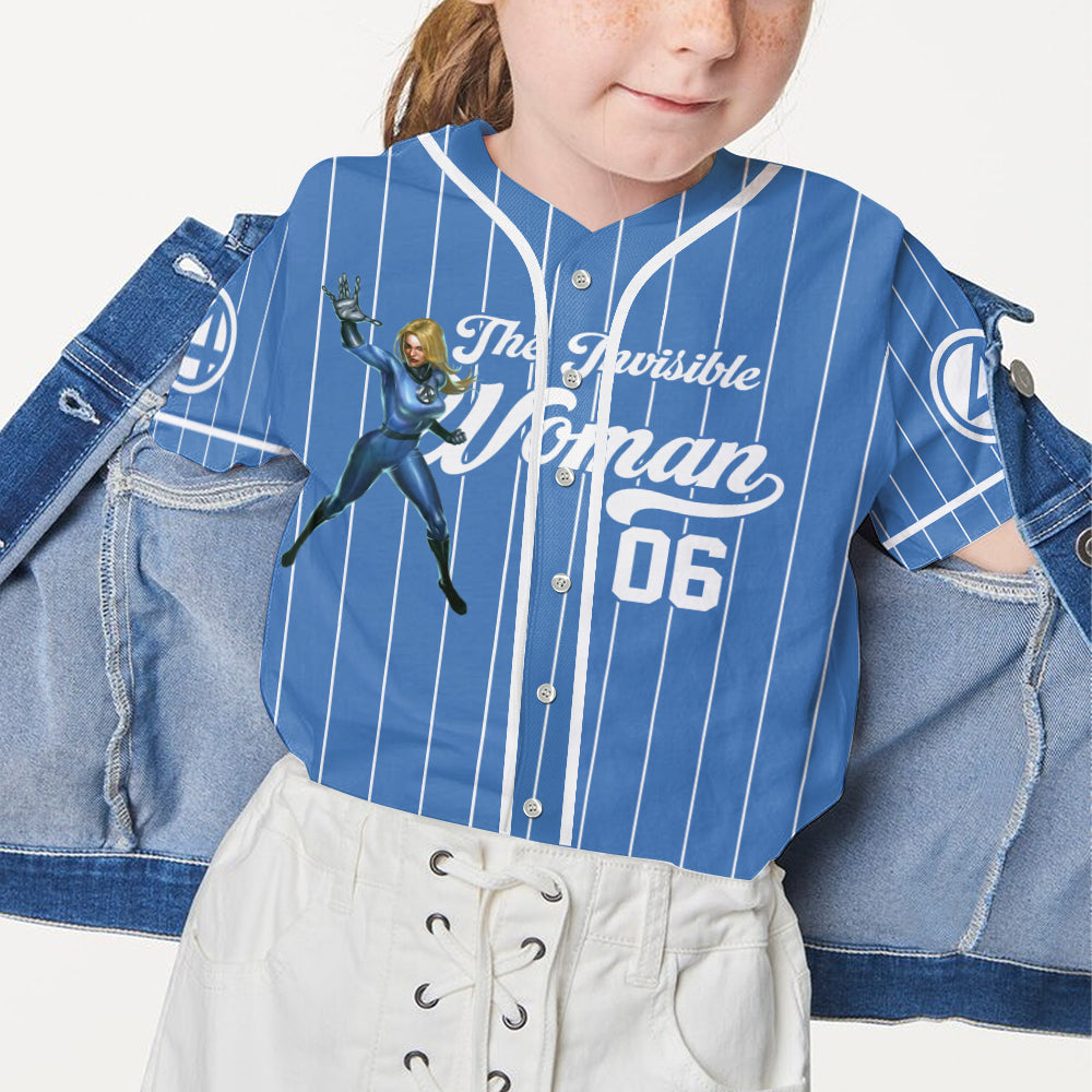 The Fantastic - Personalized Marvelous Universe Baseball Jersey