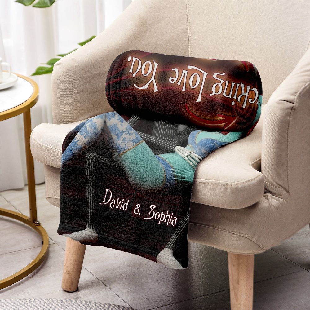 I Love You - Personalized Nightmare Blanket