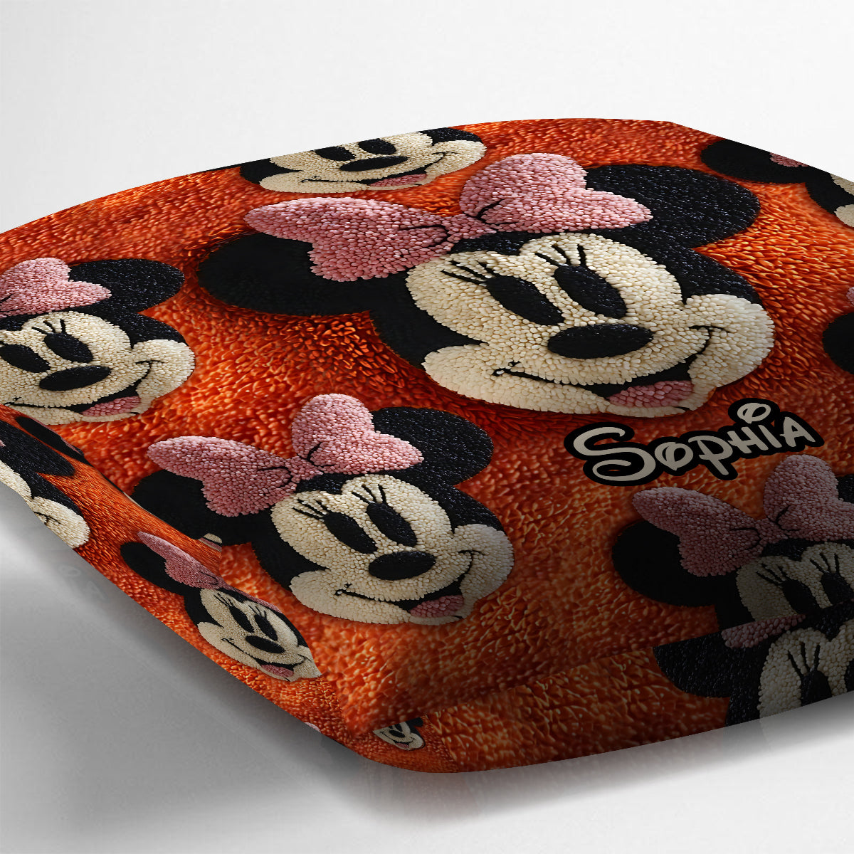 Magical Friends - Personalized Mouse Throw Pillow