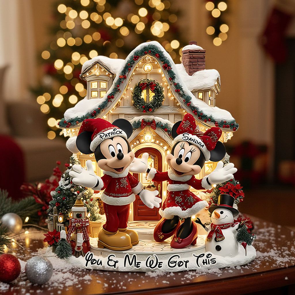 You And Me We Got Thi s - Personalized Mouse Acrylic LED Night Light