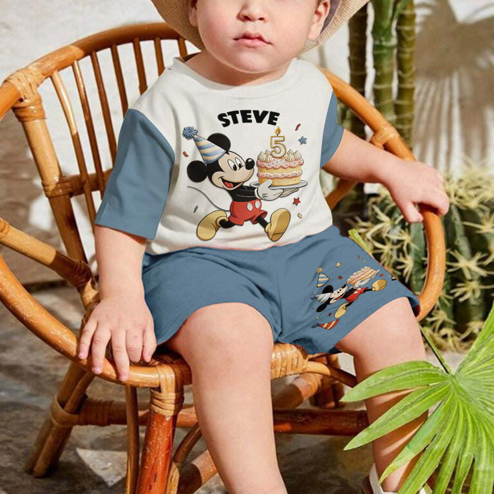 Magical Birthday - Personalized Birthday Kid T-shirt & Shorts