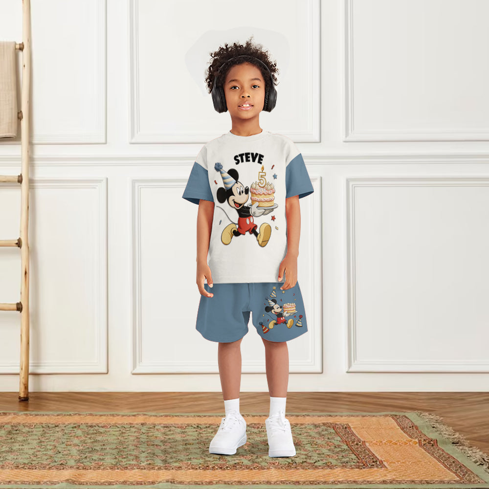 Magical Birthday - Personalized Birthday Kid T-shirt & Shorts