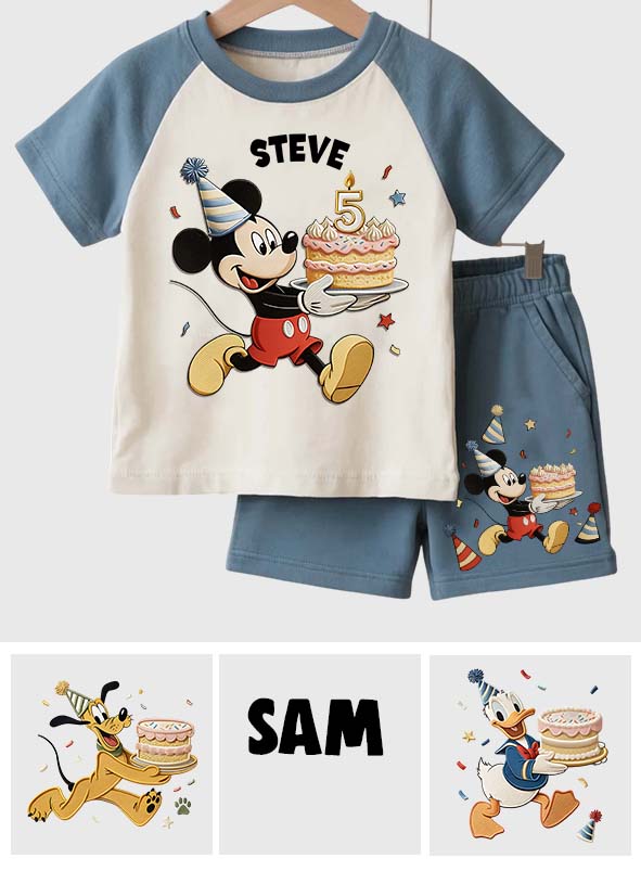 Magical Birthday - Personalized Birthday Kid T-shirt & Shorts