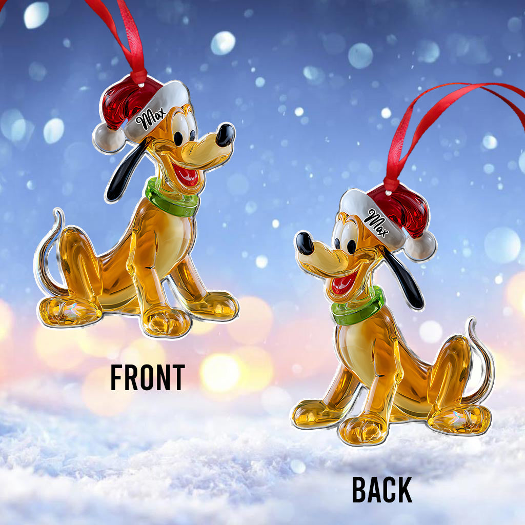 Merry Christmas - Personalized Mouse Ornament