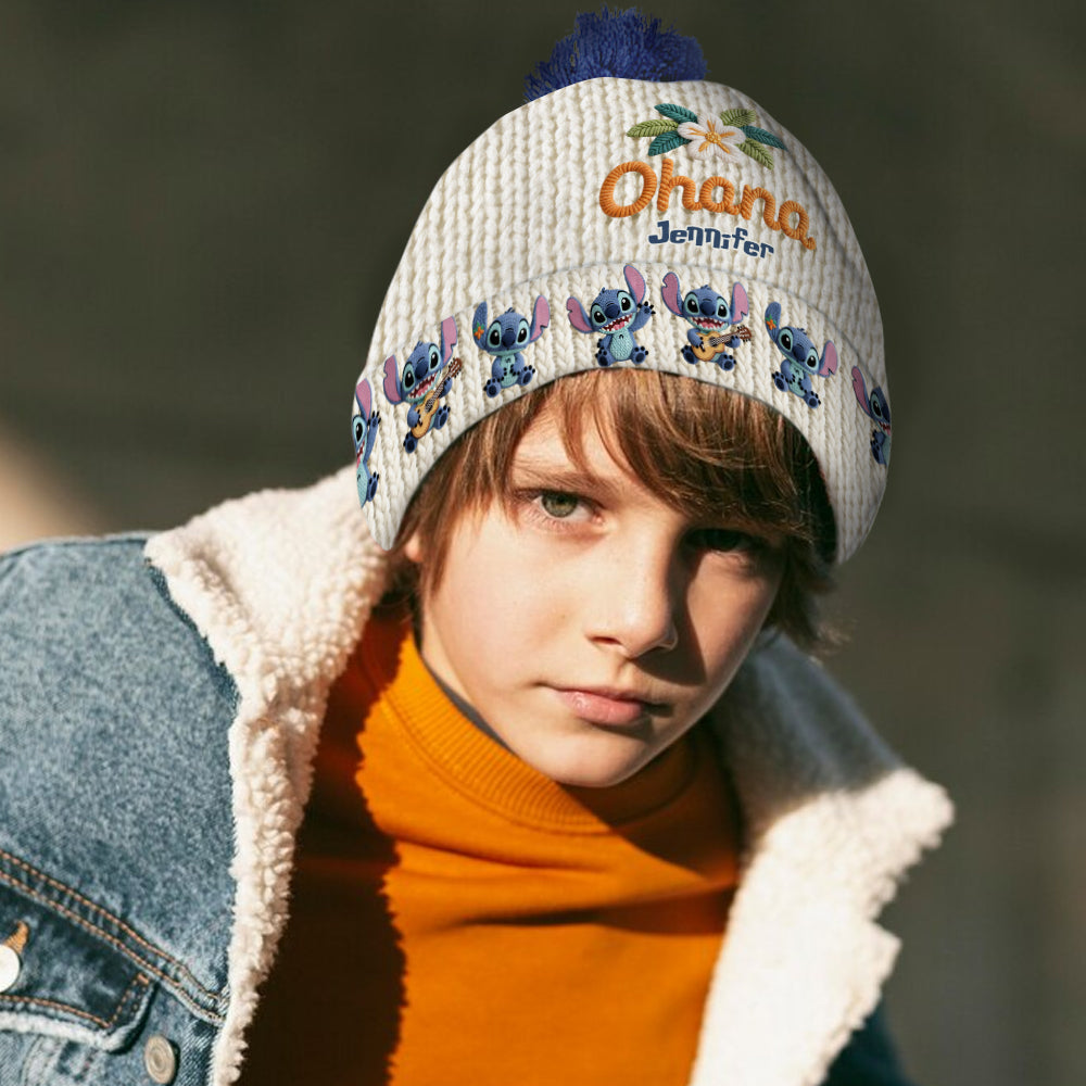 Ohana - Personalized Ohana Beanie Hat
