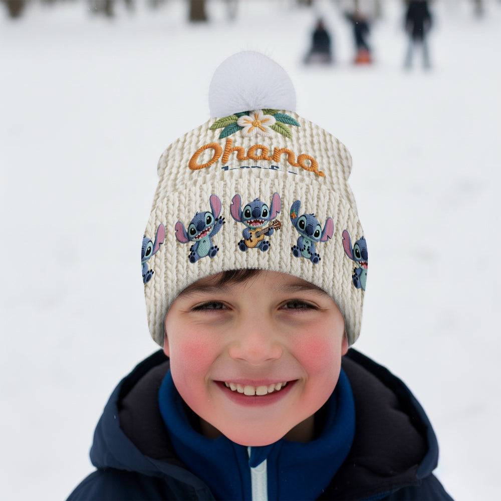 Ohana - Personalized Ohana Beanie Hat