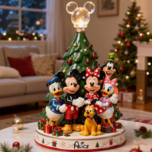 Magical Christmas - Personalized Mouse Custom Shaped Acrylic Plaque