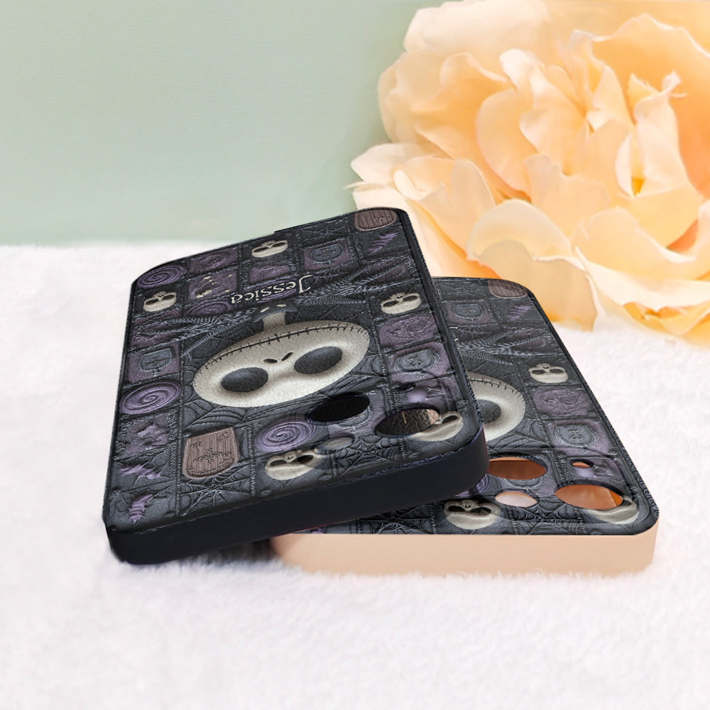 Fantasy Nightmare - Personalized Nightmare Leather Phone Case
