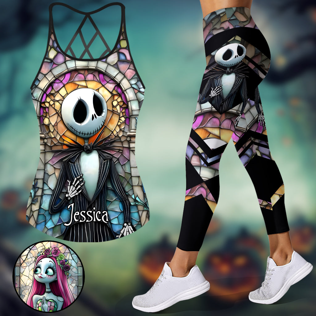 Nightmares Before Summer - Personalized Nightmare Cross Tank Top and Leggings