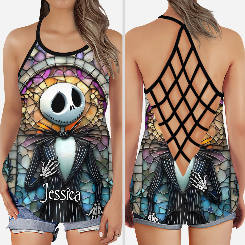 Nightmares Before Summer - Personalized Nightmare Cross Tank Top and Leggings