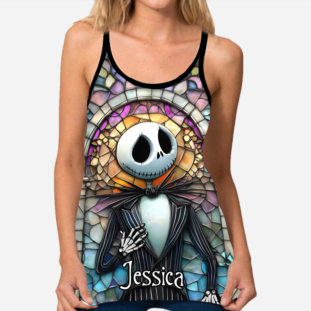 Nightmares Before Summer - Personalized Nightmare Cross Tank Top and Leggings