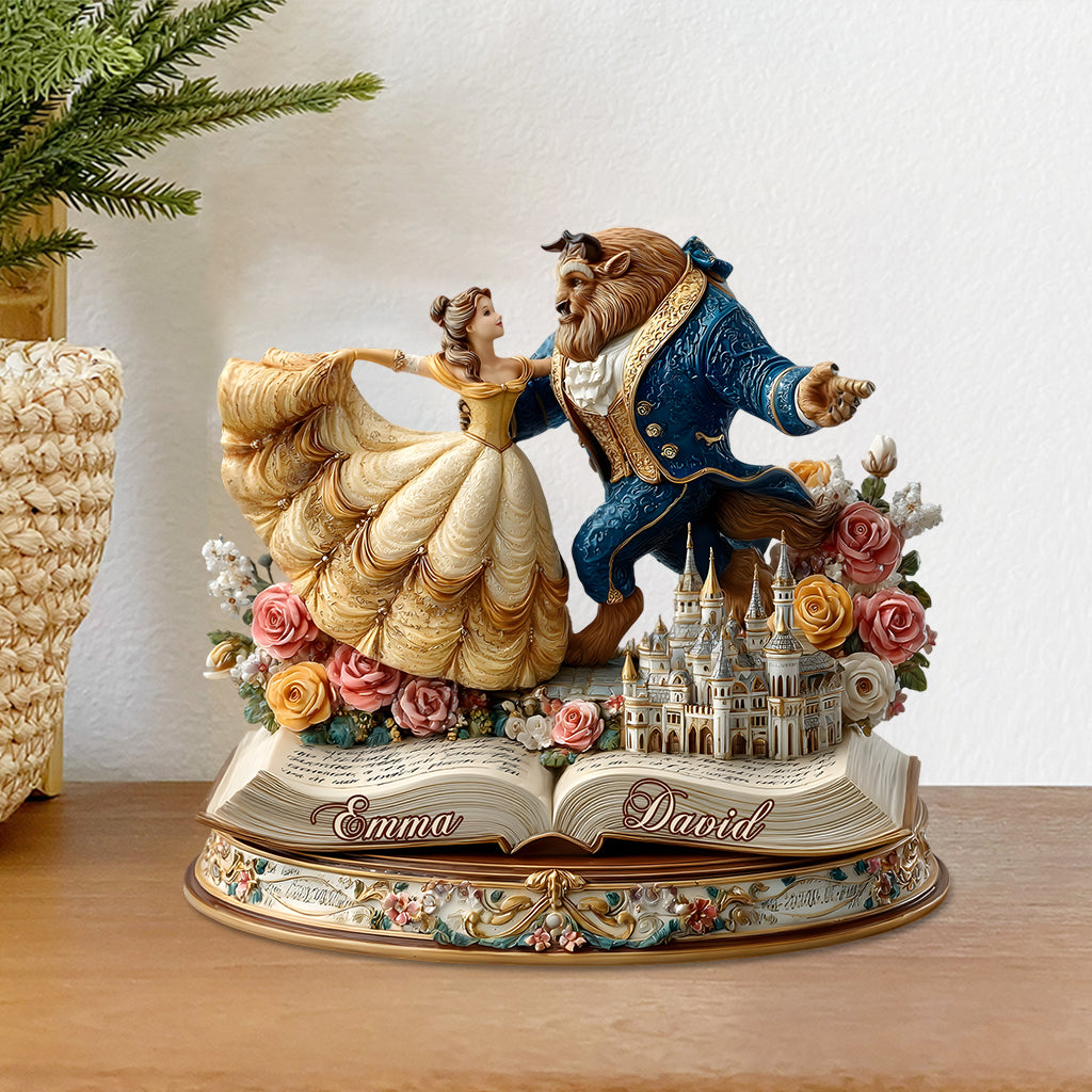 I Love You - Personalized Mouse Custom Shaped Acrylic Plaque