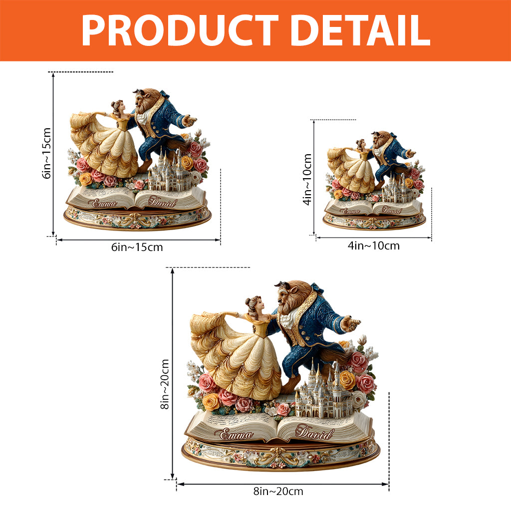 I Love You - Personalized Mouse Custom Shaped Acrylic Plaque