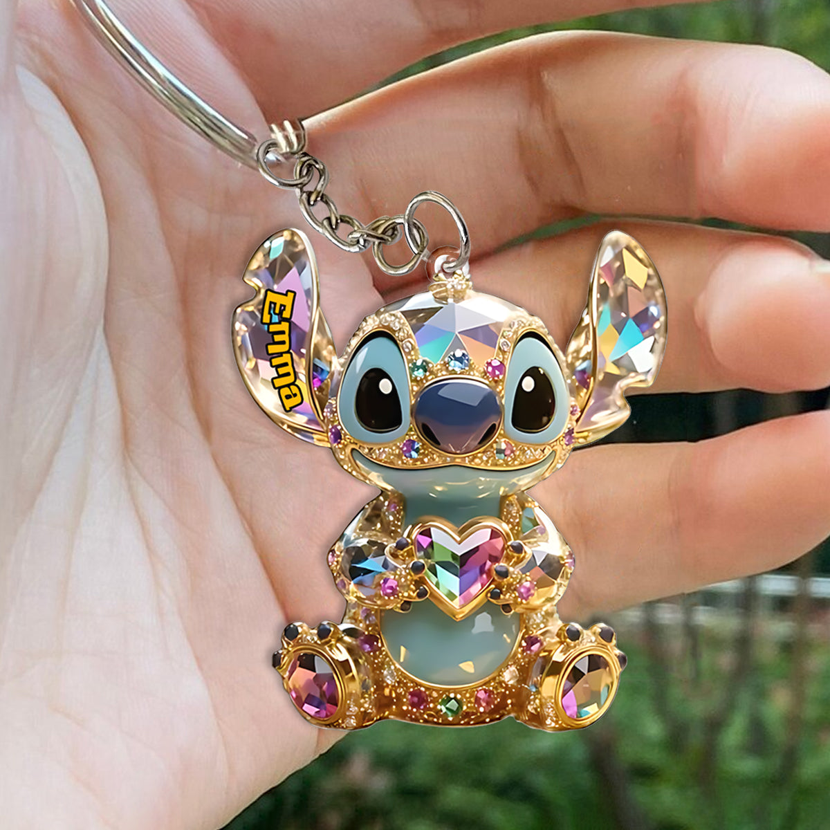 Ohana Means Family - Personalized Ohana Keychain