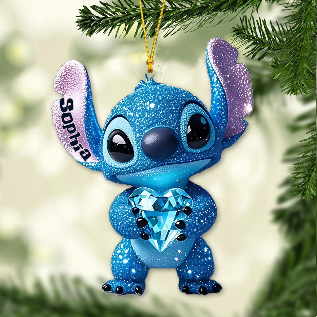 Merry Christmas - Personalized Ohana Ornament