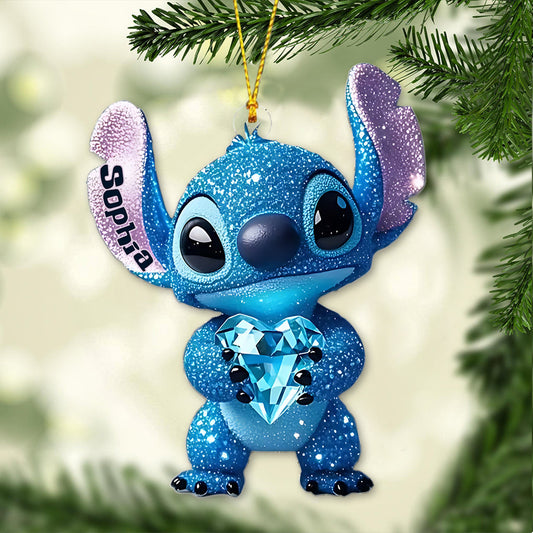 Merry Christmas - Personalized Ohana Ornament
