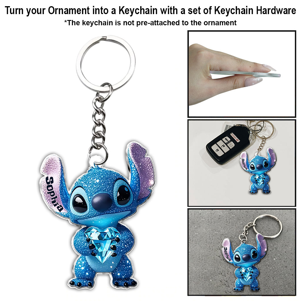 Merry Christmas - Personalized Ohana Ornament