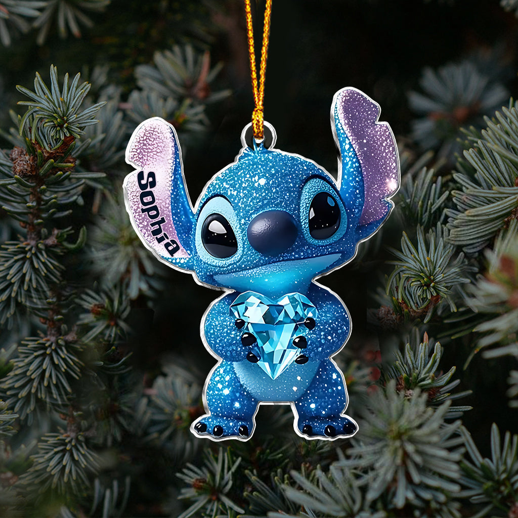 Merry Christmas - Personalized Ohana Ornament