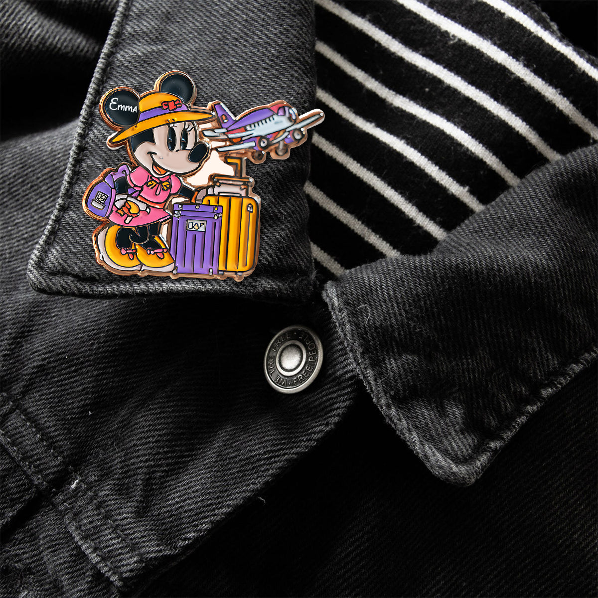 Time To Travel - Personalized Mouse Pin