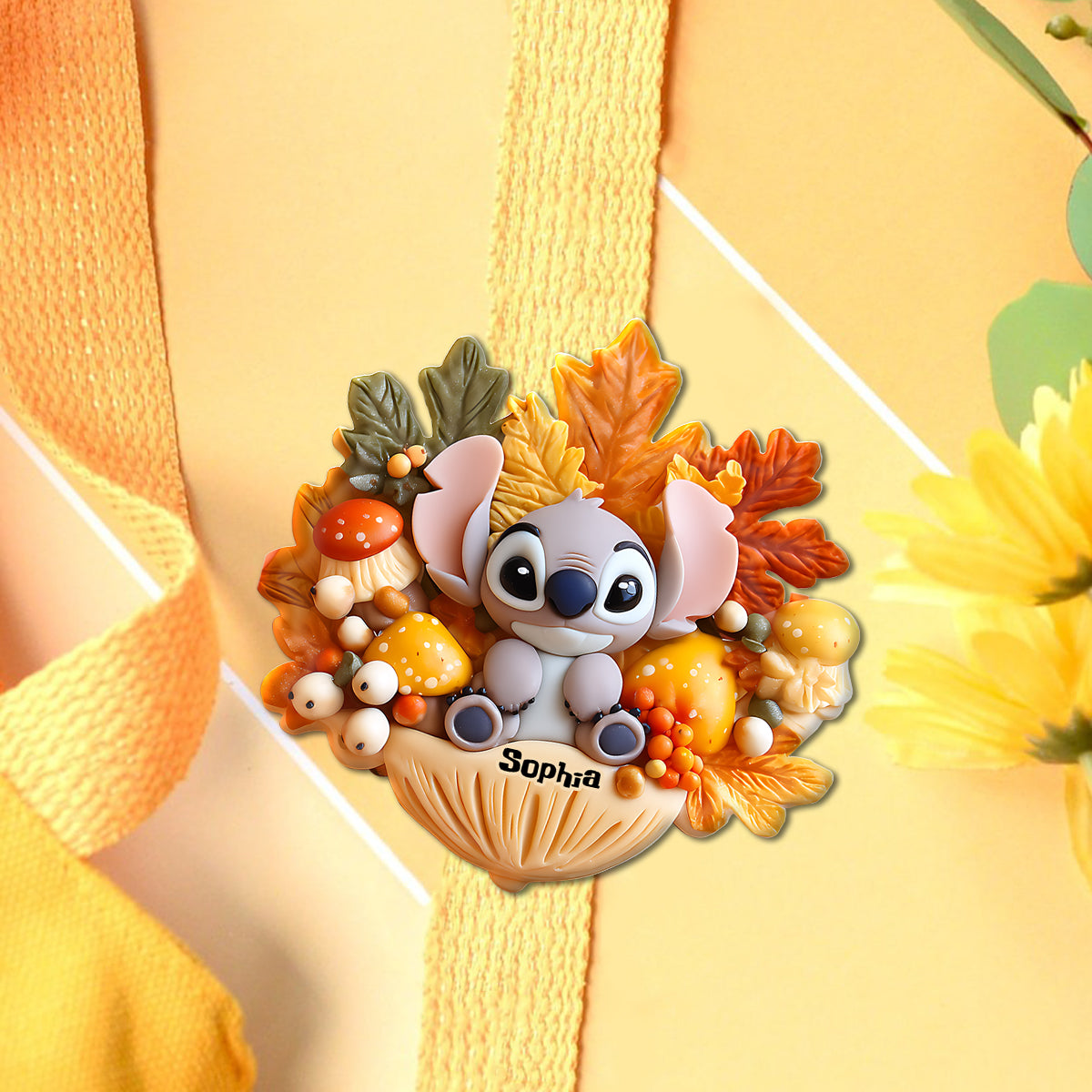 It's The Most Wonderful Time Of The Year - Personalized Ohana Pin