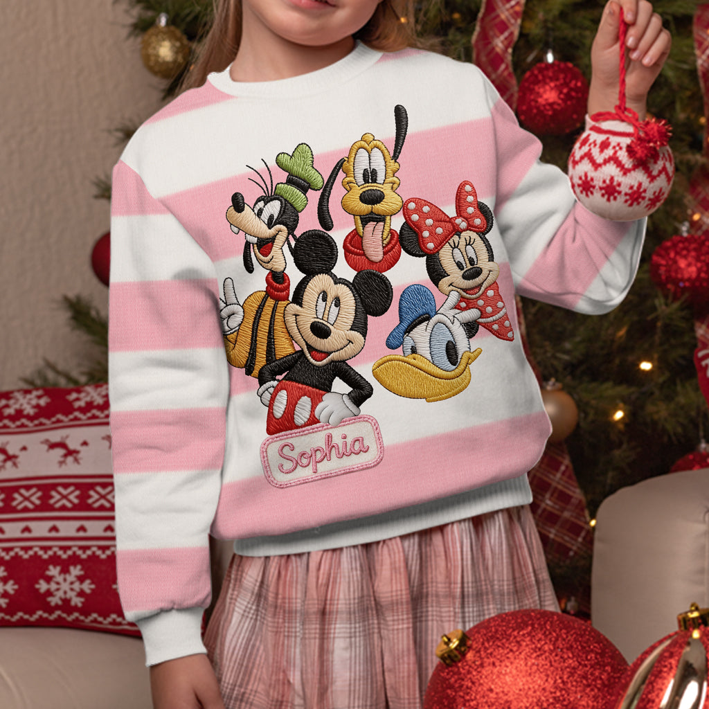Friends - Personalized Mouse Cardigan Sweater