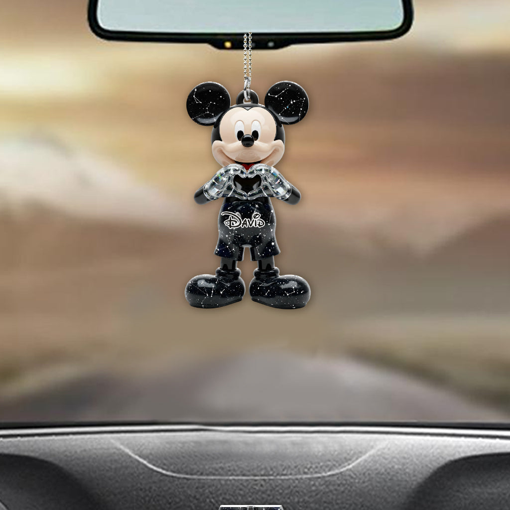 Cute Mouse Ears - Personalized Mouse Car Ornament