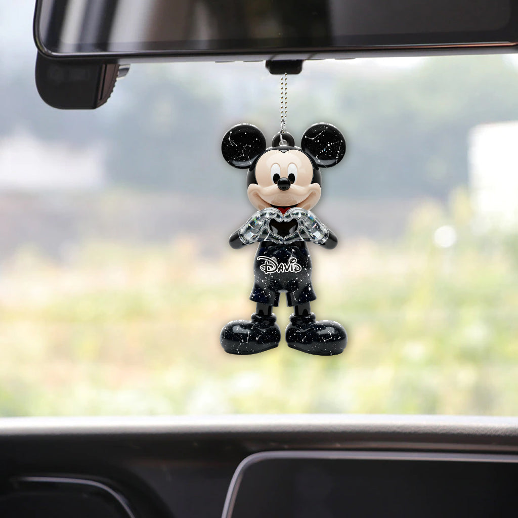 Cute Mouse Ears - Personalized Mouse Car Ornament