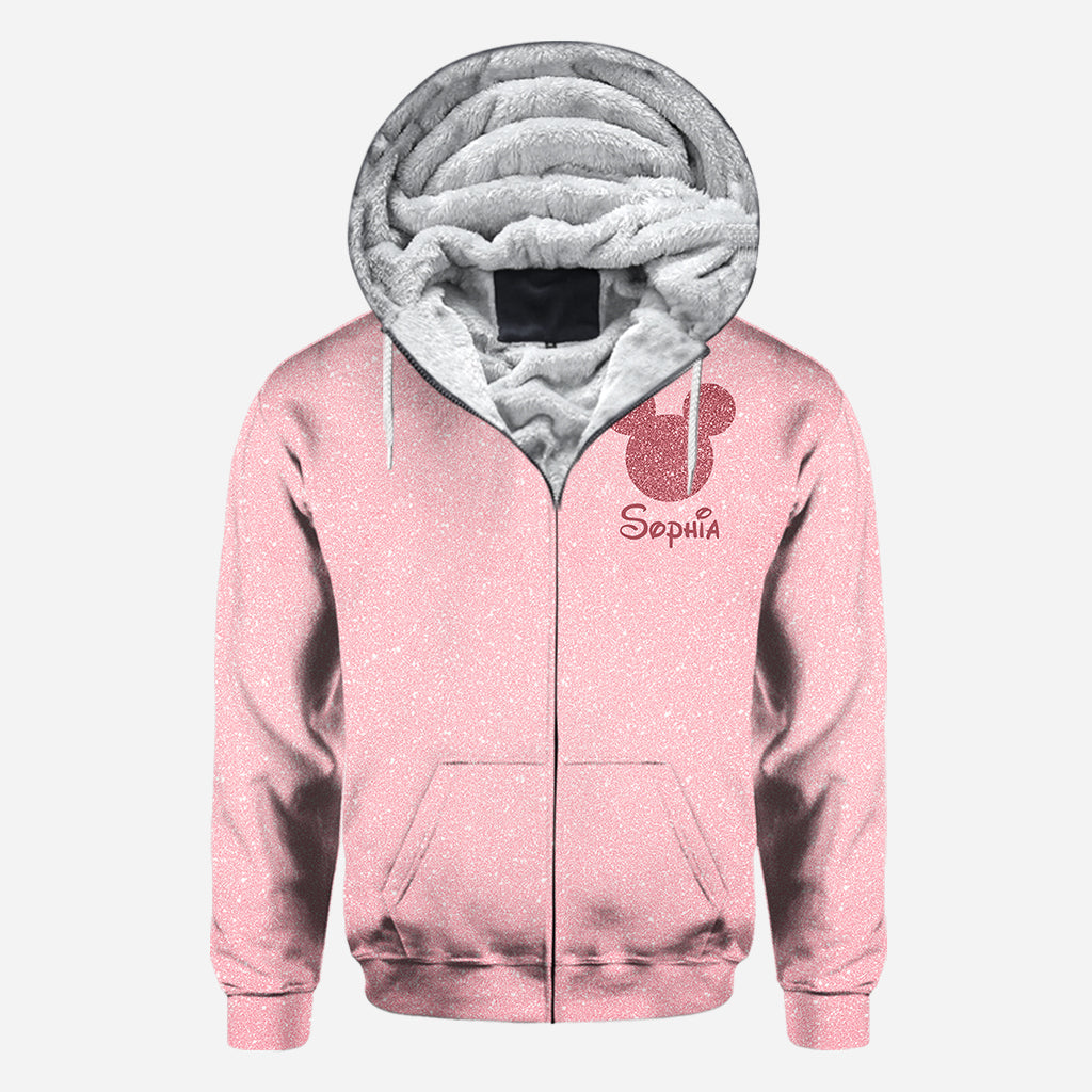 Sparkling Magical Castle - Personalized Mouse All Over Shirt