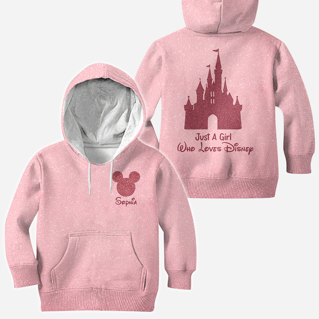 Sparkling Magical Castle - Personalized Mouse All Over Shirt