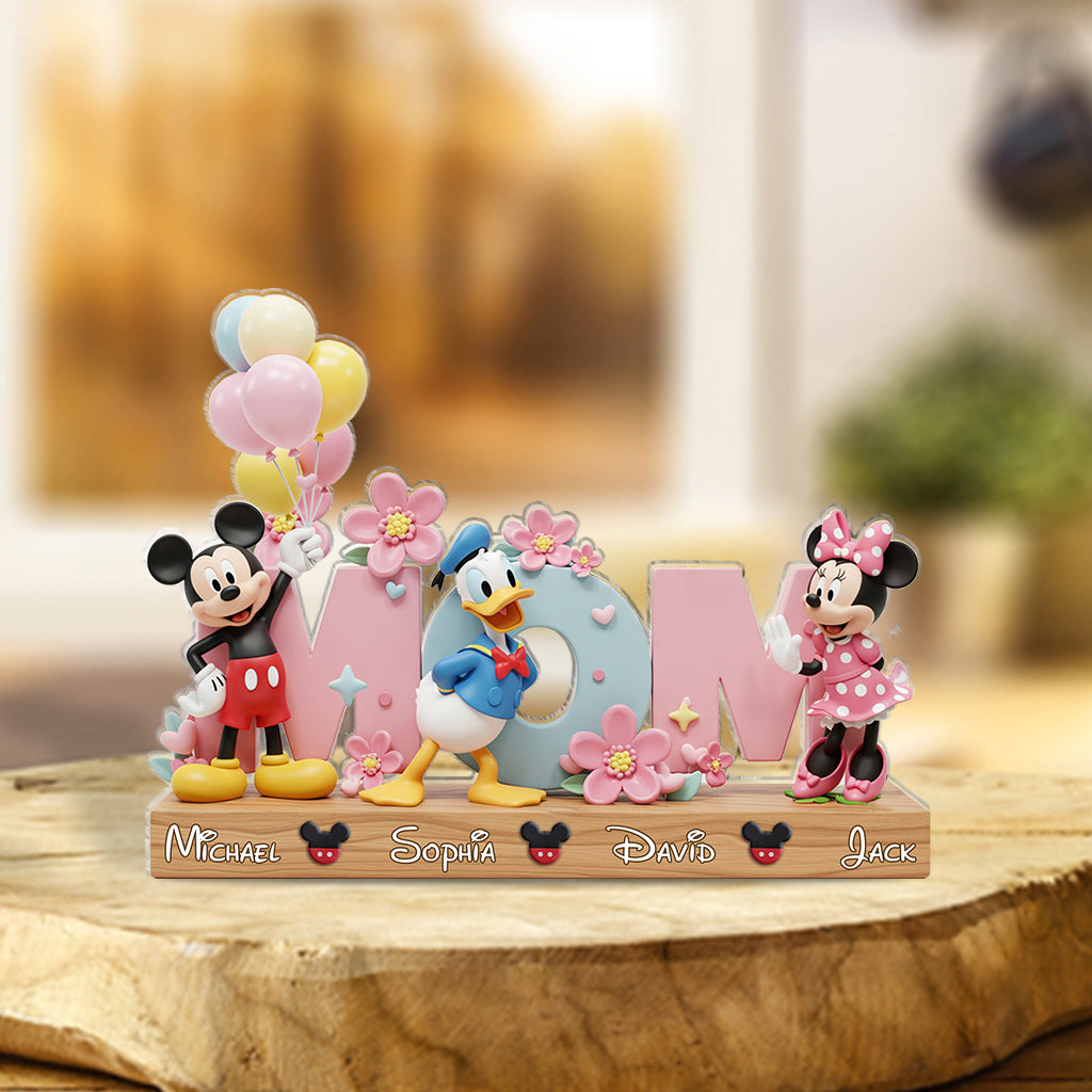 Magical Moments - Personalized Mouse Custom Shaped Acrylic Plaque