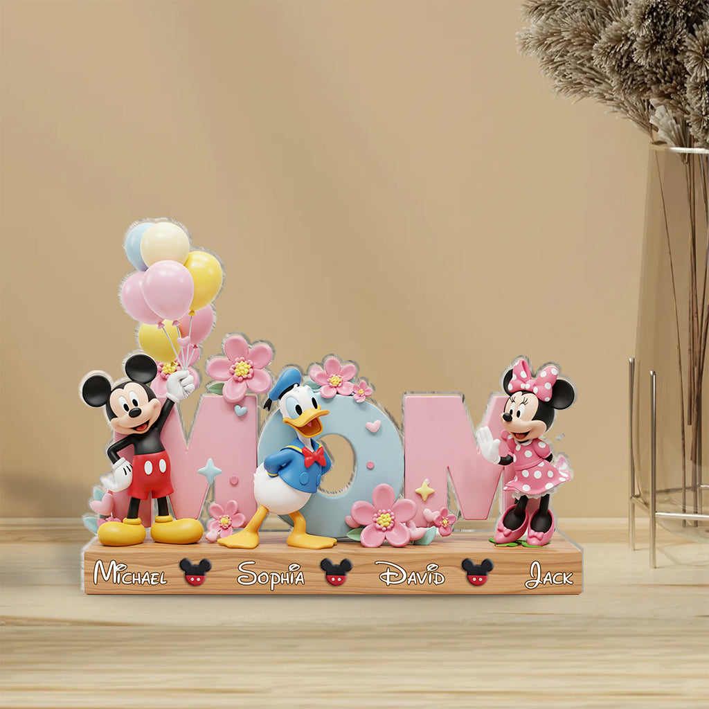 Magical Moments - Personalized Mouse Custom Shaped Acrylic Plaque