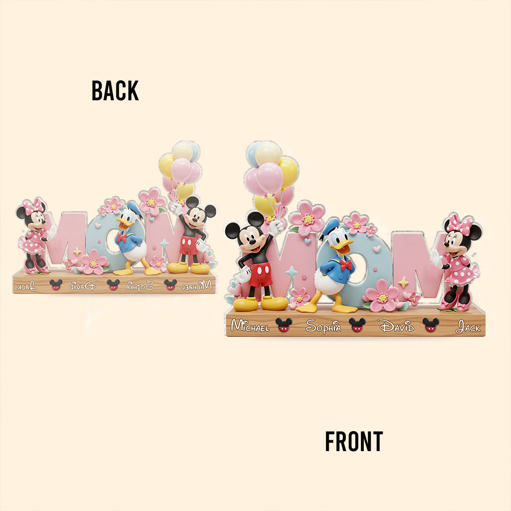 Magical Moments - Personalized Mouse Custom Shaped Acrylic Plaque