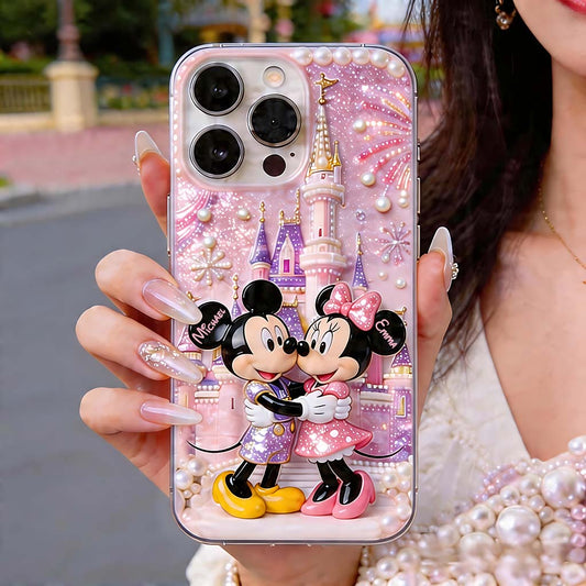 Cartoon Mouse Lovers Gift - Personalized Dream Trip Full Print Phone Case