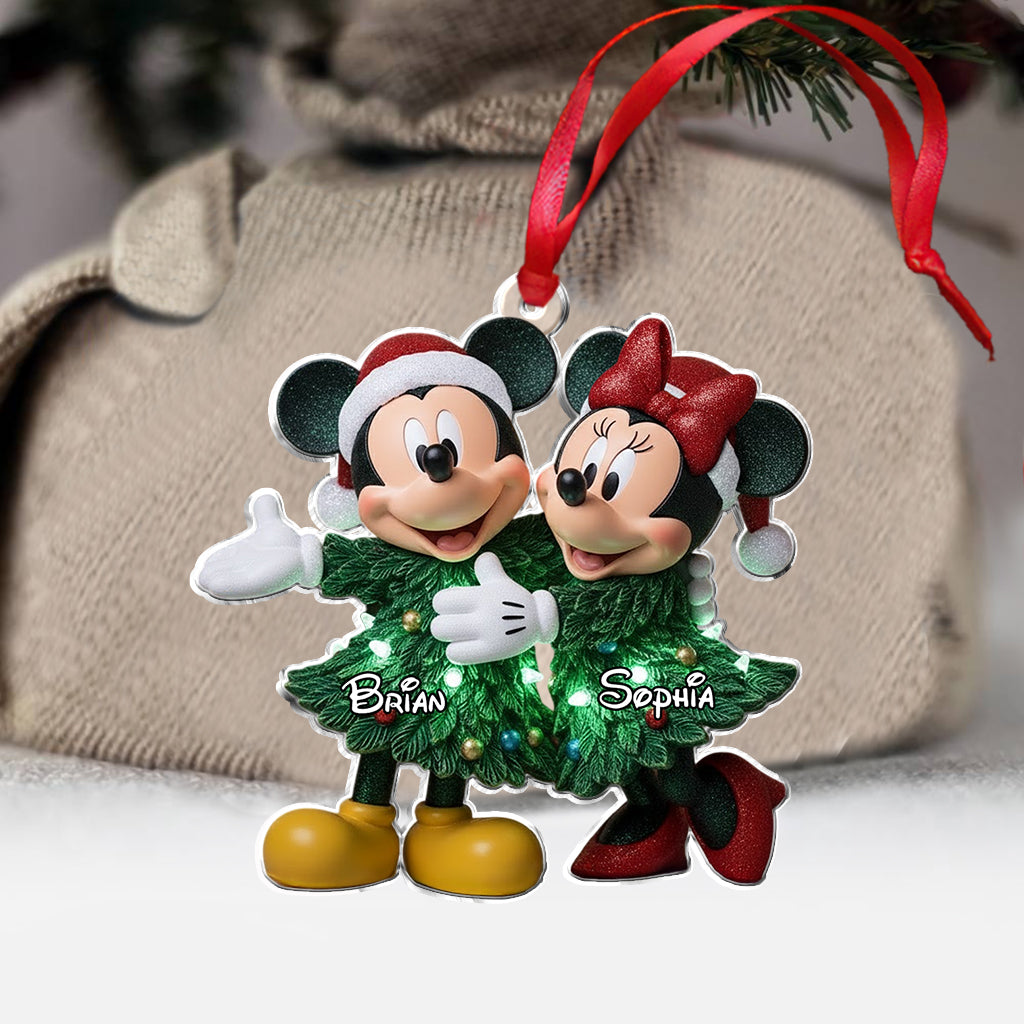 Our Christmas Together - Personalized Mouse Ornament
