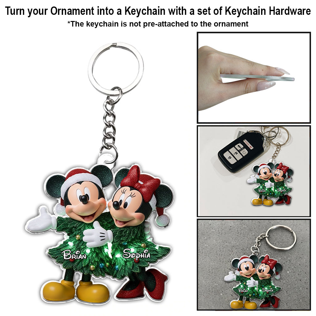 Our Christmas Together - Personalized Mouse Ornament