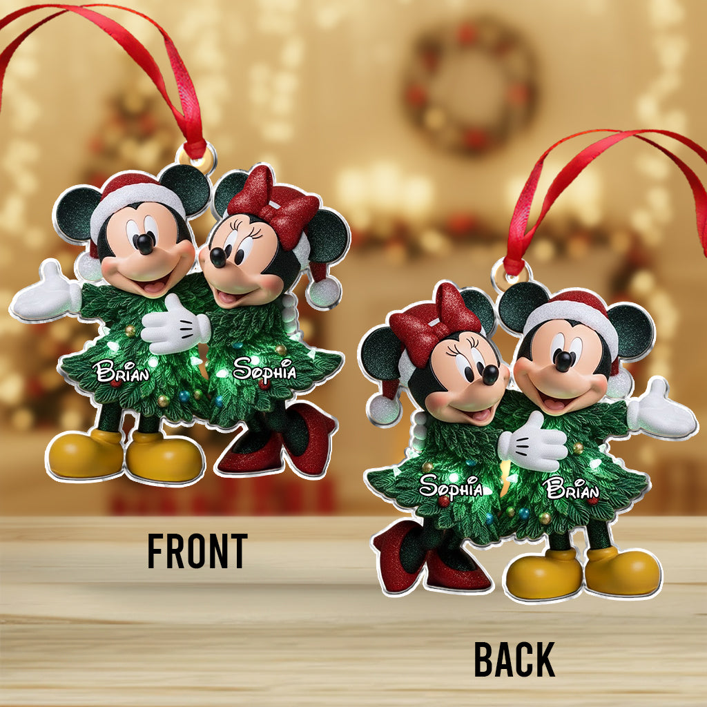 Our Christmas Together - Personalized Mouse Ornament