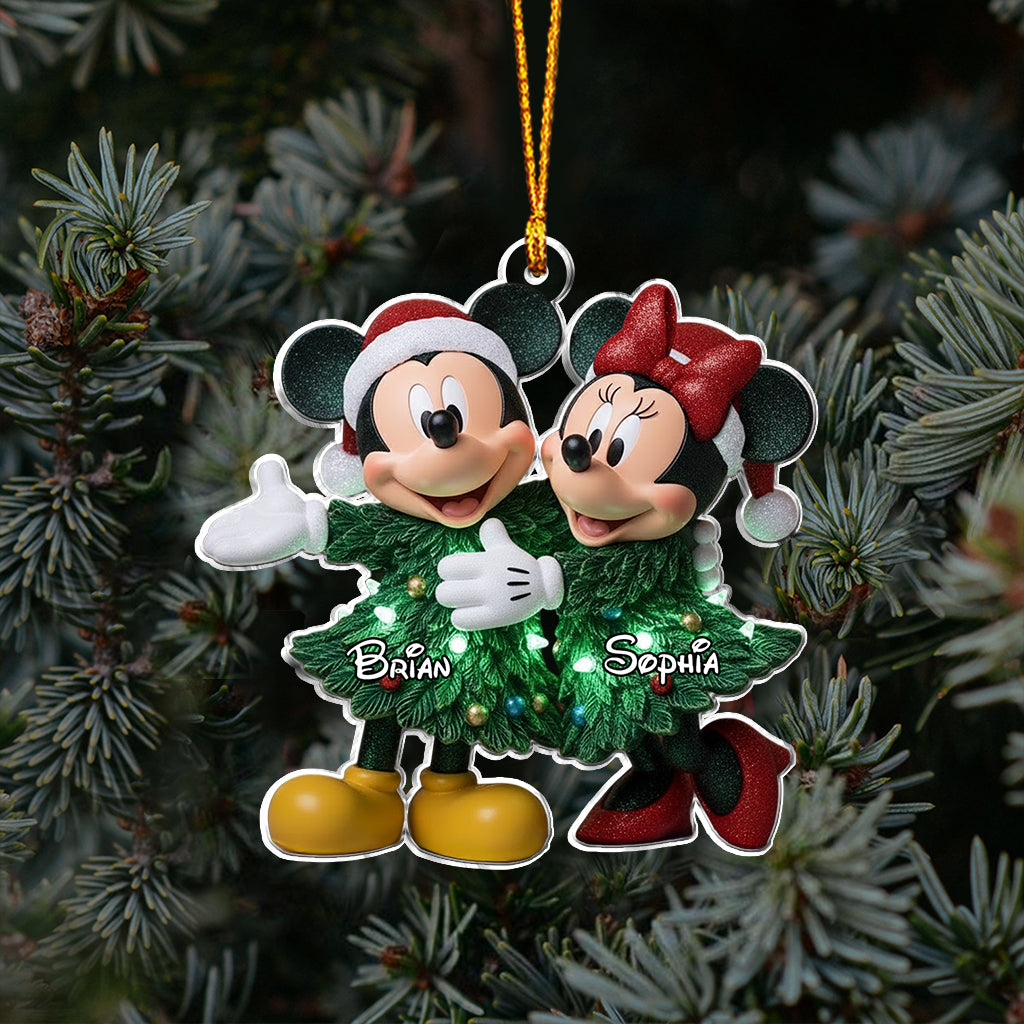 Our Christmas Together - Personalized Mouse Ornament